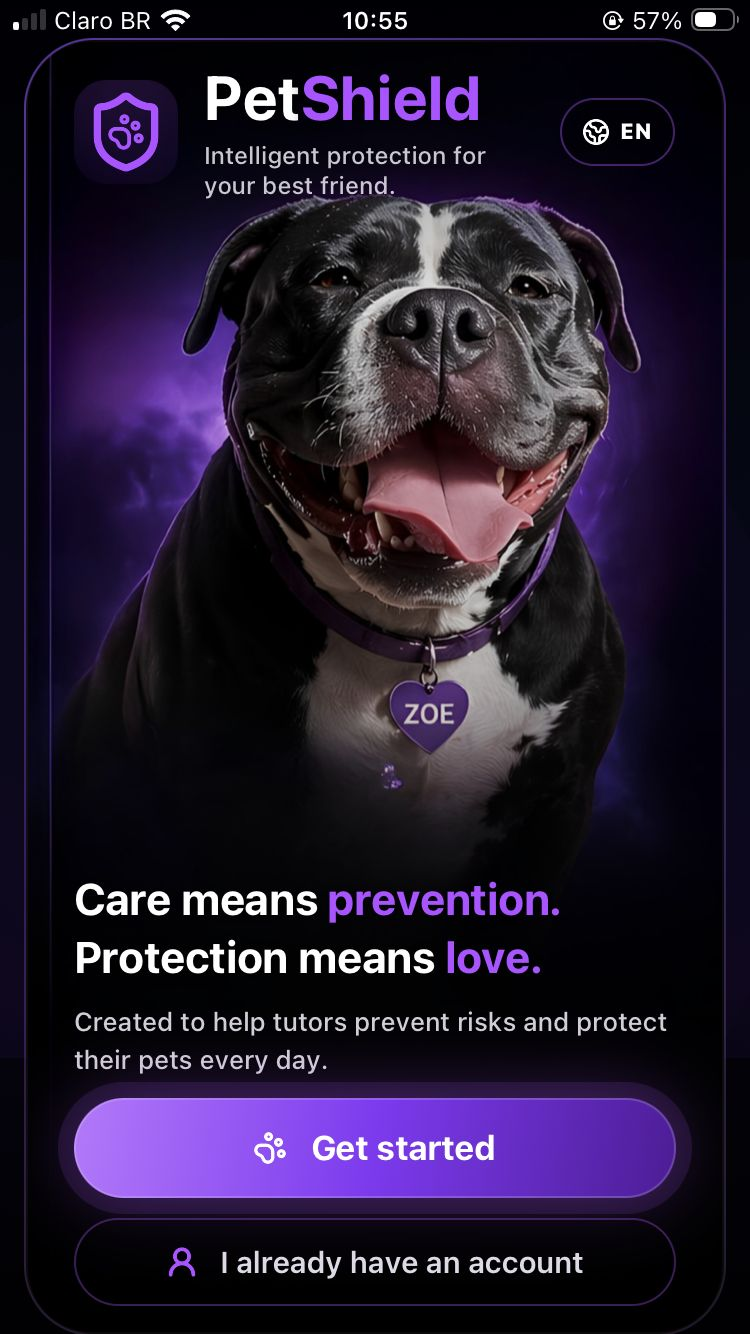 PetShield onboarding